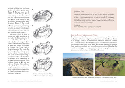 Forgotten Castles of Wales and the Marches page spread