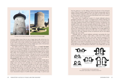 Forgotten Castles of Wales and the Marches page spread